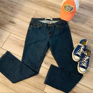 Gap Outlet Factory Skinny stretch straight leg denim jeans Size 12 GUC